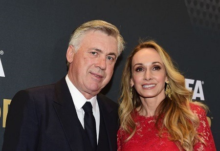 The Canadian businesswoman Mariann Barenna McClay is the wife of popular Italian football manager Carlo Ancelotti. Source: Getty Images