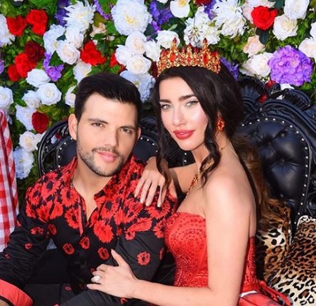 The actress Jacqueline MacInnes Wood and Elan Ruspoli are married since August 2018. Source: Instagram @jacquelinemwood_1