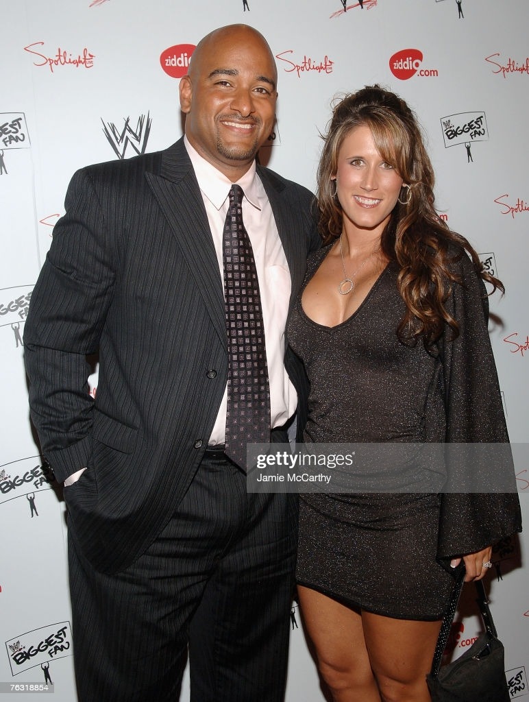  Getty Images Superstar Jonathan "The Coach" Coachman and his wife Amy