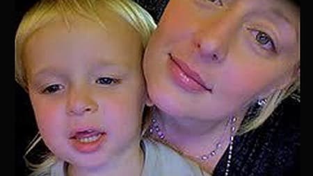 Zander with his mother, Mindy McCready Source: Inside Edition