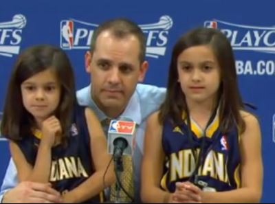 Alexa Vogel with her father Frank Vogel and sibling Arianna Vogel. Source: RealGM