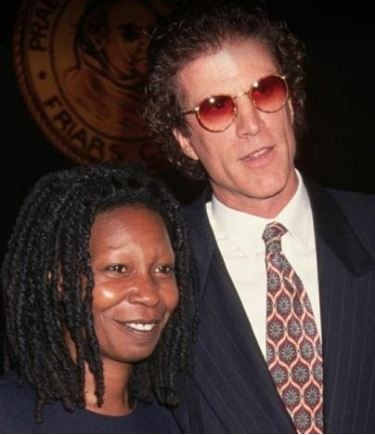 Alvin Louise Martin's ex-spouse Whoopi Goldberg with Ted Danson at an event. Source: Pinterest