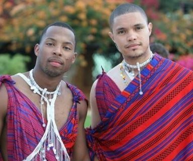 Andrew Shingange and Trevor Noah are flaunting their South African heritage Source: buzzsouthafrica