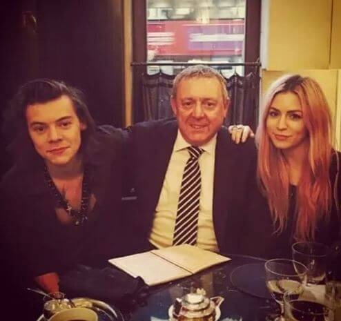 Desmond Styles with his children, Gemma Styles and Harry Styles. Source: Instagram