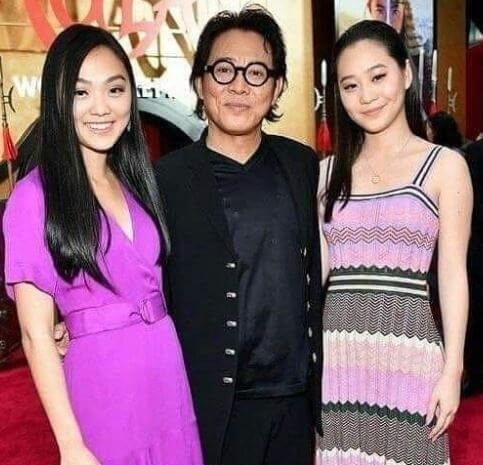 Huang Qiuyan ex husband Jet Li with his daughters. Source: Facebook