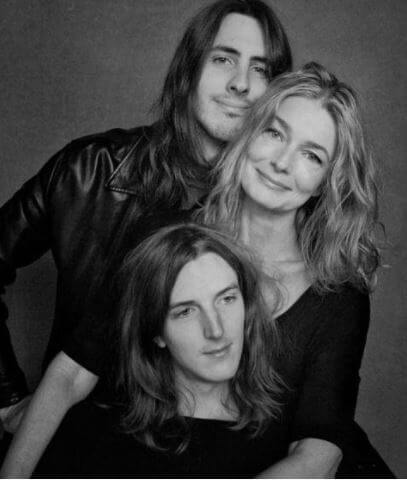 Jonathan Raven Ocasek with his mother Paulina Porizkova and younger sibling. Source: Instagram