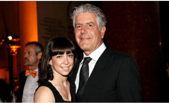 Ottavia with her ex-husband Anthony Source: Huffpost