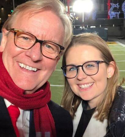 Sally Doocy With Her Dad Source: Instagram