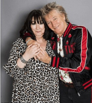 Sarah with her father, Rod Stewart Source: Daily Mail