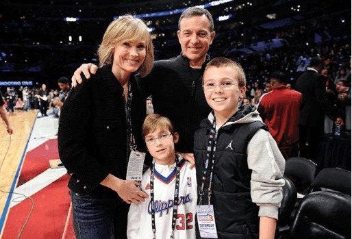 Susan Iger Ex-Husband Robert Iger with his current wife and children Source: wikinetworth