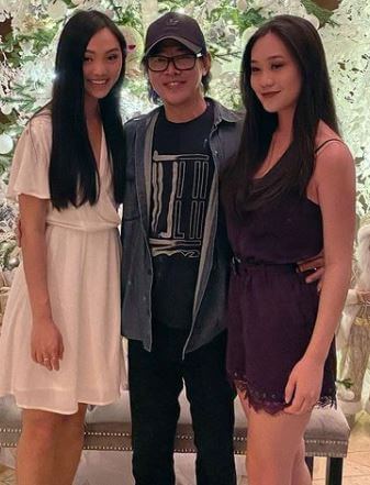 Taimi Li father Jet Li and sisters. Source: Instagram