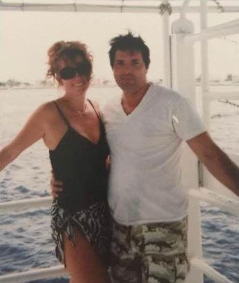 Tamara Thorne with her husband, Reinaldo. Source: Pinterest