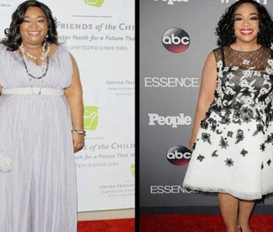 Vera Rhimes daughter Shonda Rhimes weight loss journey before and after. Source: Pinterest
