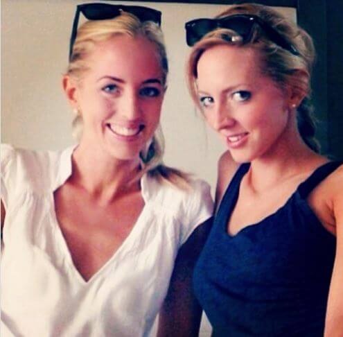 Victoria Pattinson with her younger sister Lizzy. Source: Instagram