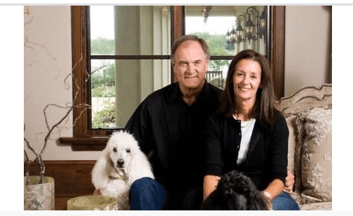 Brian Billick with his wife, Leslie Kim McDonald Source: baltimoremagazine.com