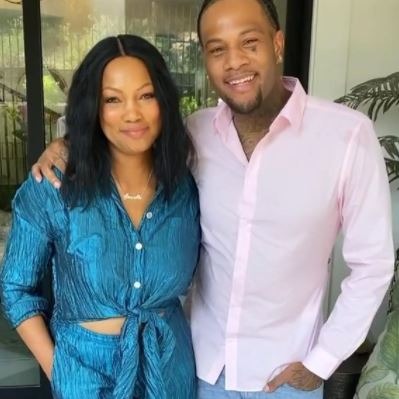 Daniel Saunders's ex-wife Garcelle Beauvais and son Oliver Saunders. Source: Instagram