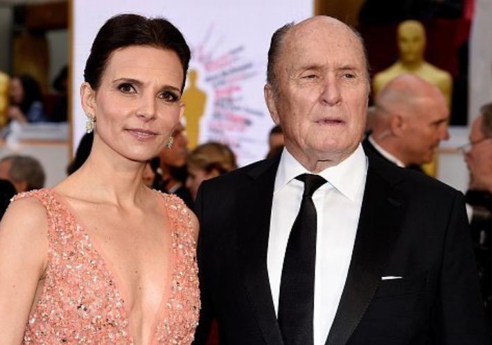 Robert Duvall With Wife Luciana Pedraza