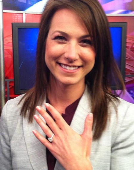 The Meteorologist, Erica Collura's Flaunting her Engagement Ring