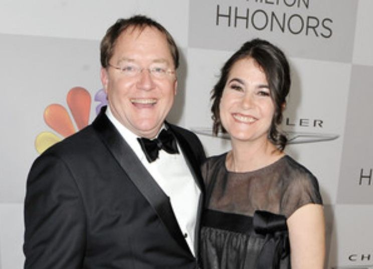 John Lasseter With Wife Nancy Lasseter