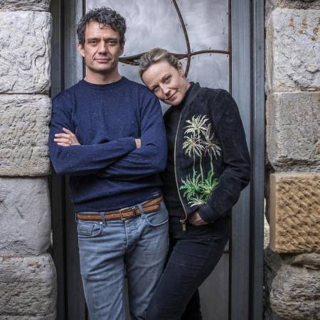 Australian Actor & director Ben winspear with his wife Marta