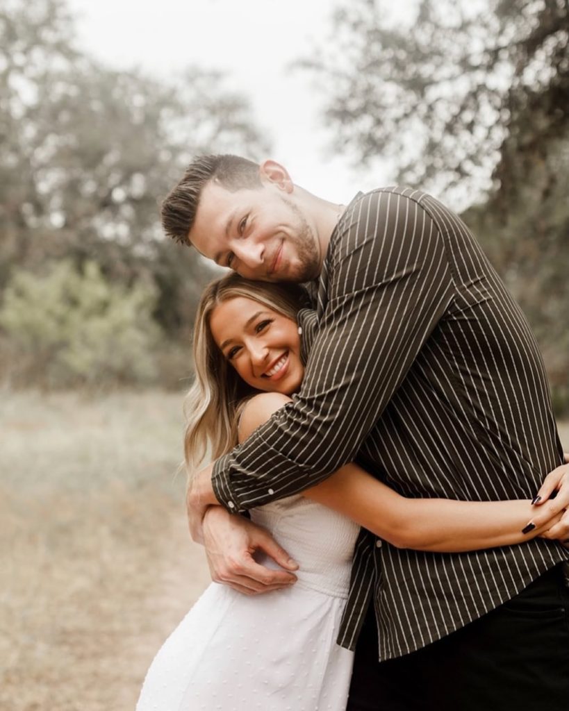 Drew Eubanks with his girlfriend, Hailey (Source: Instagram)