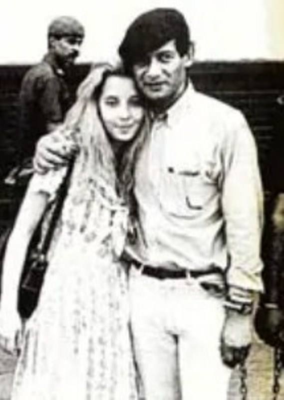 Serial Killer Charles Sobhraj with his daughter Muriel Anouk. Image; wikibio.