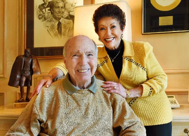 Bart Starr and his wife