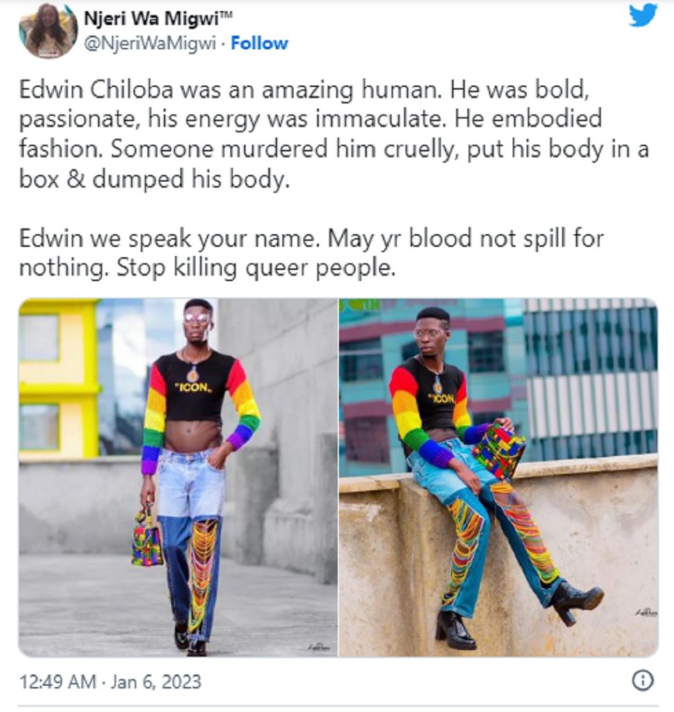 Edwin Chiloba Death