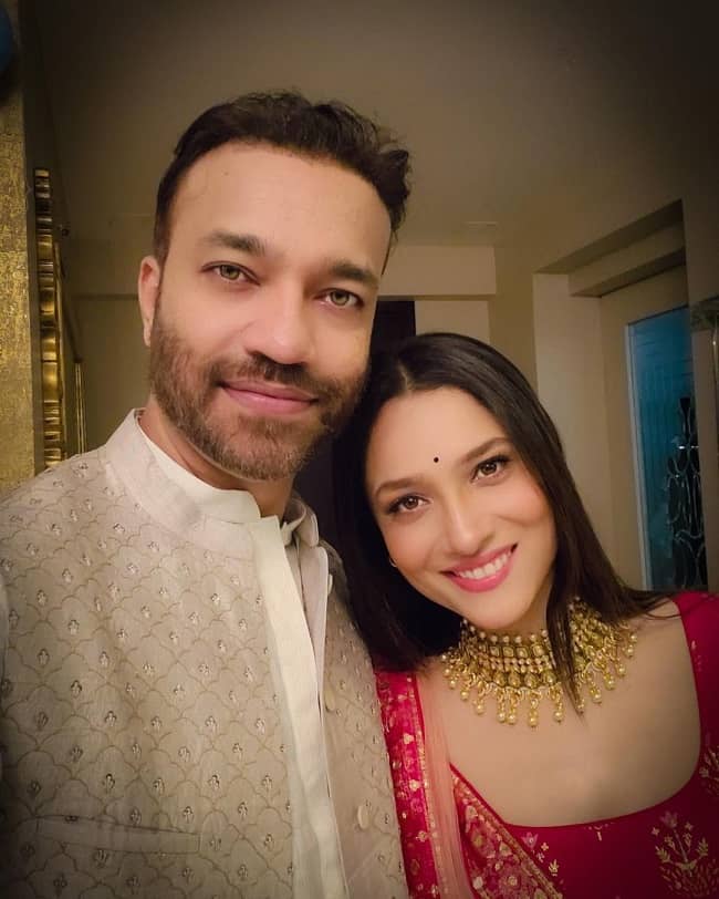 Vicky Jain and his wife Ankita