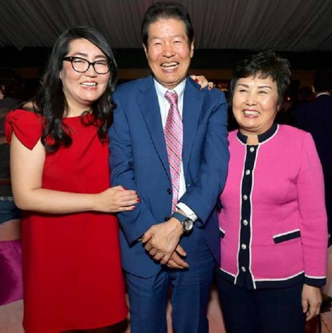 American Author and Producer Jenny Han's Father and Mother.