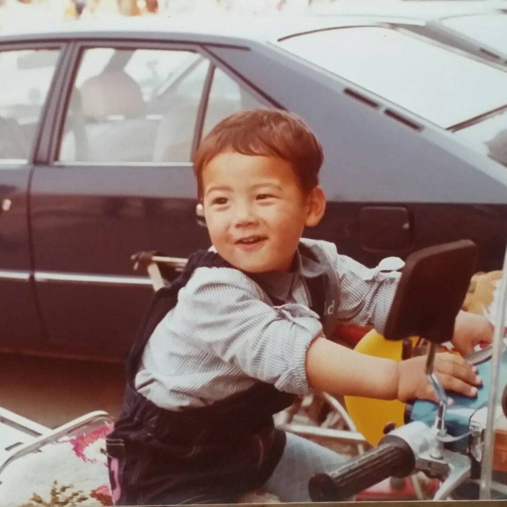 Lee Sang Woo Childhood Picture
