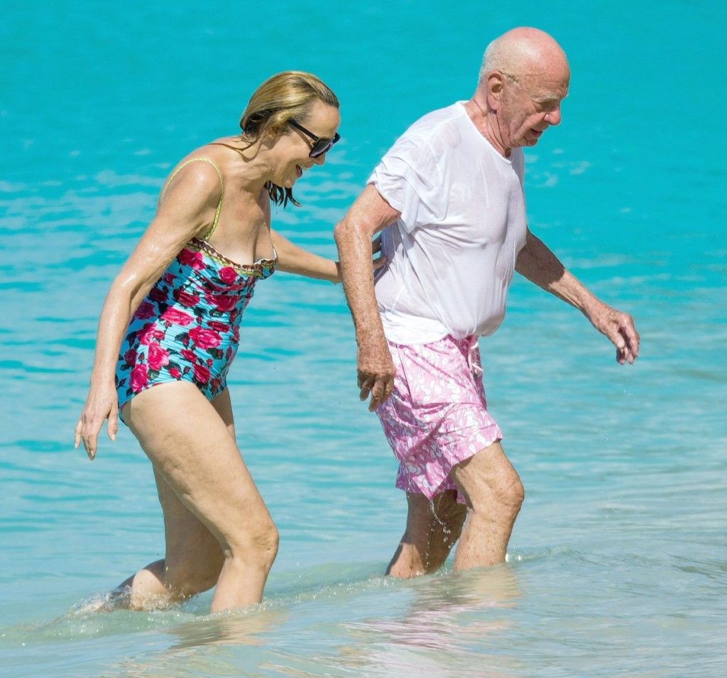 Ann Leslie Smith and her Billionaire Husband Rupert Murdoch