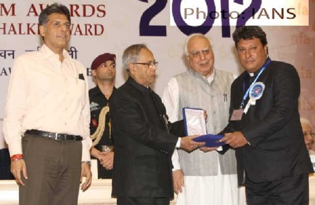 Tigmanshu Dhulia receives the Best Feature Film award