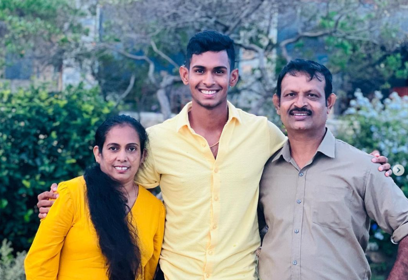 Matheesha's Family Photo