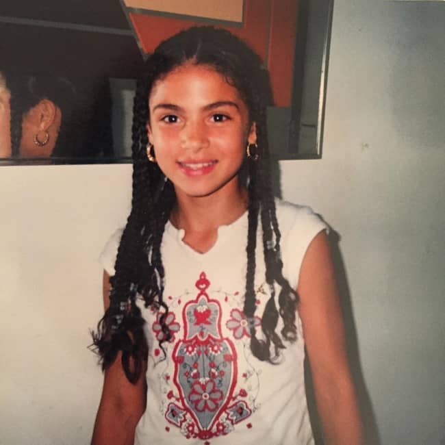 Christina Salgado's Childhood Picture