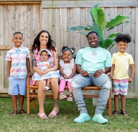 Damien and Biannca's Family Photo