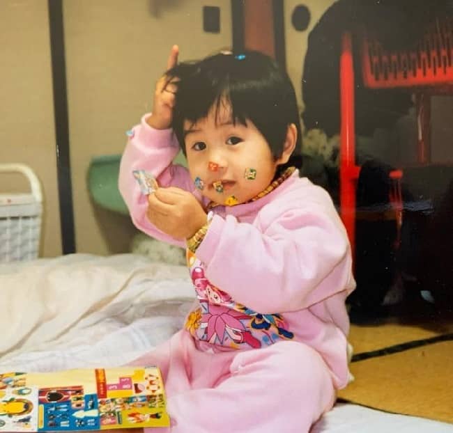 Chiharu Shida's Childhood Photo