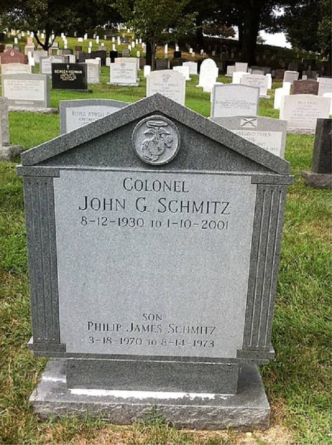 John George Schmitz's Grave
