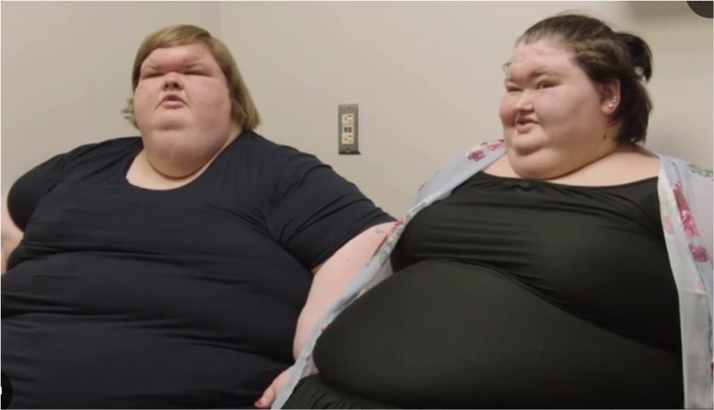 Amy and Tammy's Body Weight