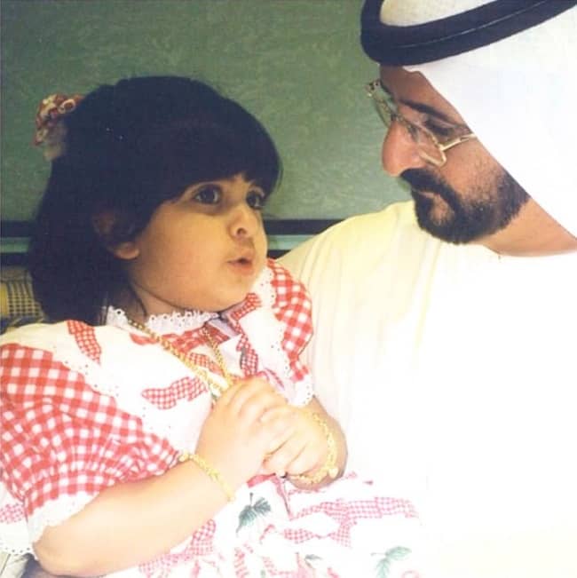 Latifa Bint Mohammed Al Maktoum Childhood Photo