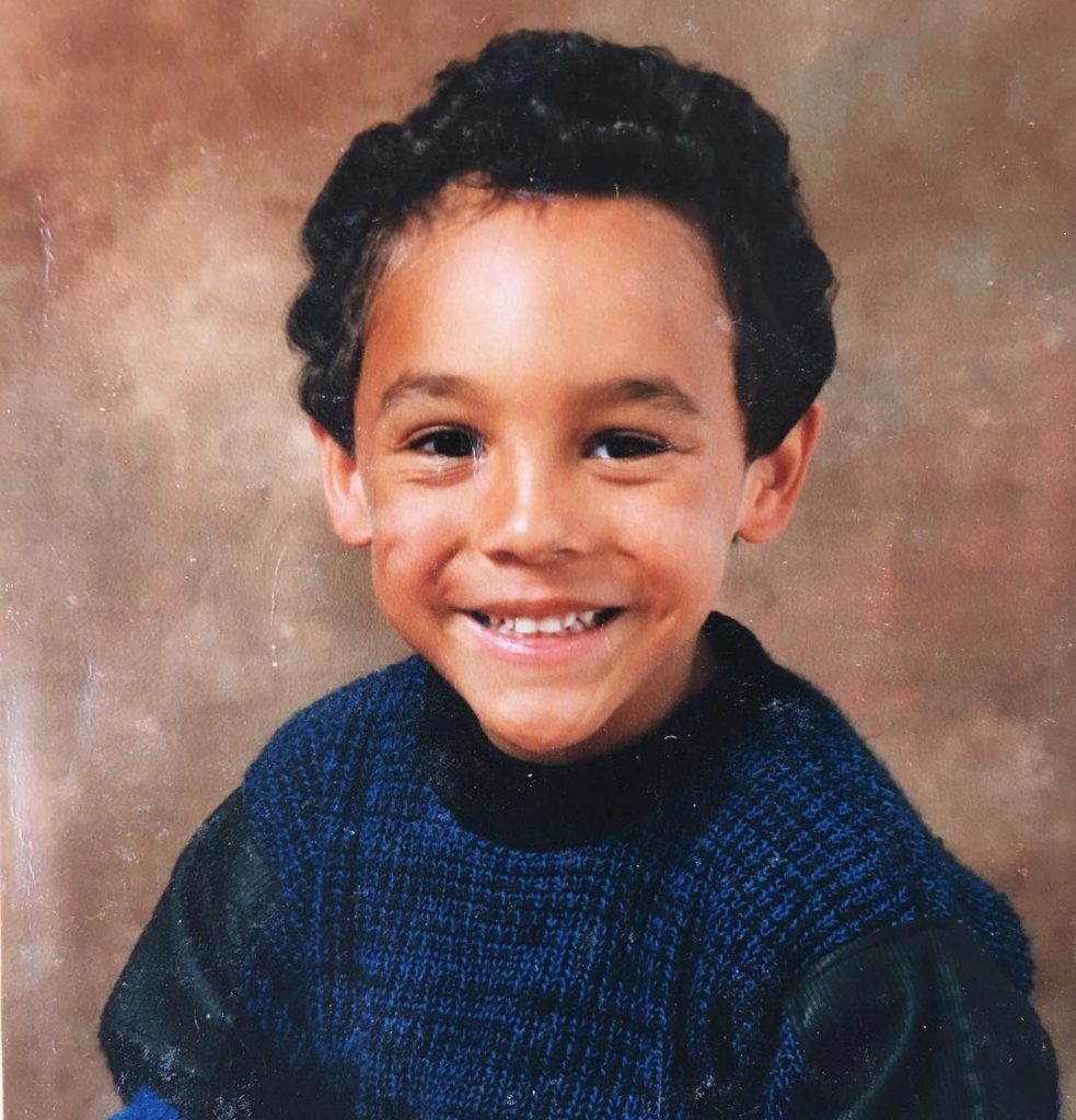 Alex Beresford's young photo