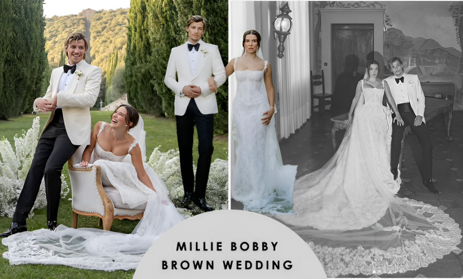 Millie Bobby Brown Wedding photos