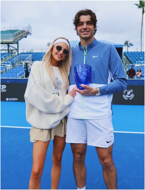 Morgan Riddle and Taylor Fritz