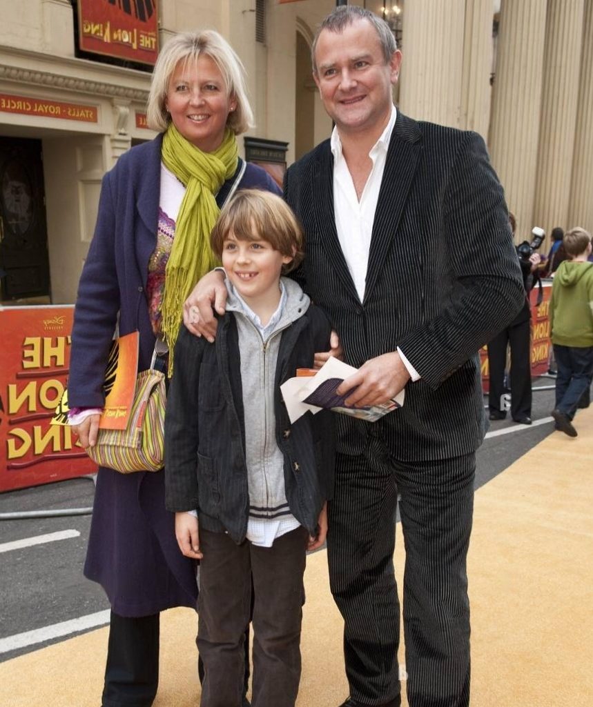 Hugh Bonneville's family