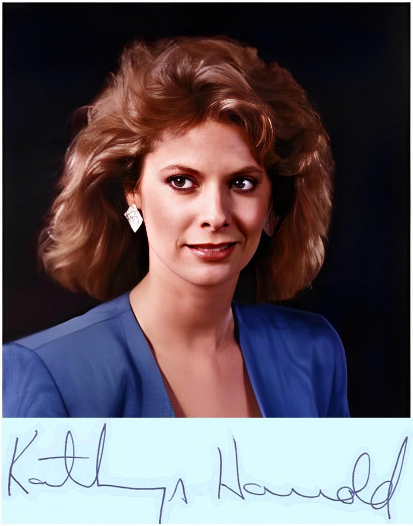 kathryn harrold autograph