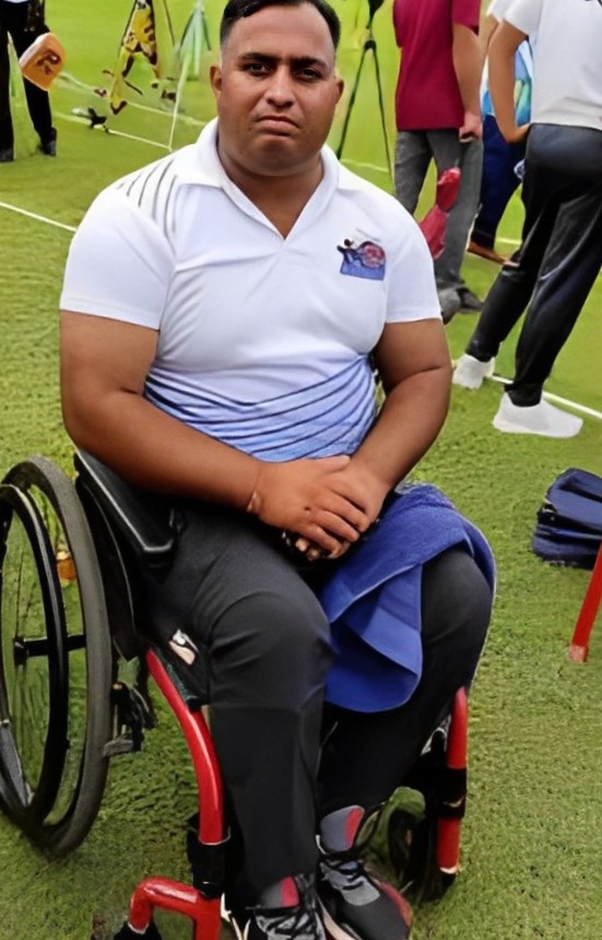 Paralympian Arvchery Rakesh Kumar