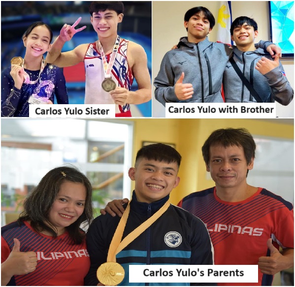 Carlos Yulo family