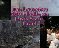 Iran Attact Israel with 200 missiles