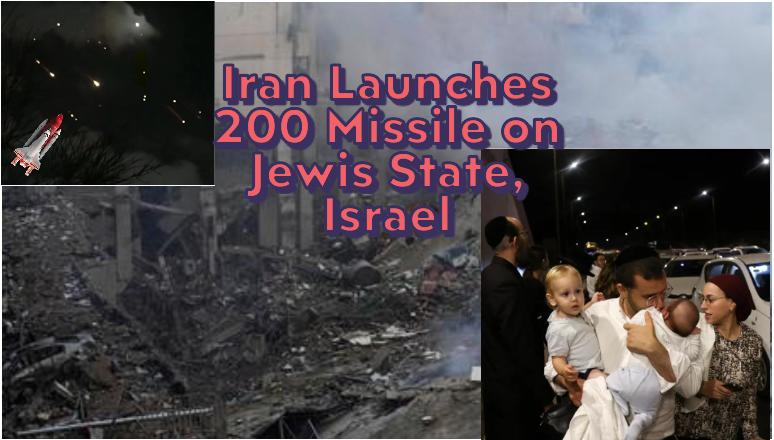 Iran Attact Israel with 200 missiles